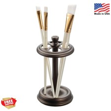 iDesign Metal Toothbrush Holder - Bathroom Cup for Bathroom Organization, The Yo