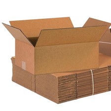 25-Pack Shipping Boxes 16"x10"x6", Medium
