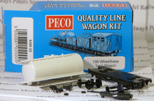 Peco Quality Line Wagon KNR 50 15Ft Tank Wagon Kit Unpainted N Gauge