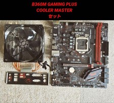 MSI B360 GAMING PLUS Motherboard with COOLER MASTER Set PC Components