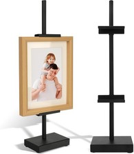 18 Black Steel Adjustable Tabletop Easel Stand,Picture Frame Holder Stand