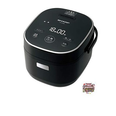 Sharp KS-CF05B-B Rice Cooker 3-cup capacity for single-person use with