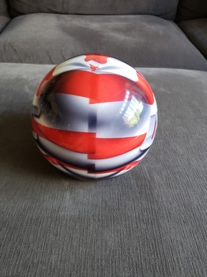Vintage RARE!! Viz-a-Ball UFC Bowling Ball USA American Flag