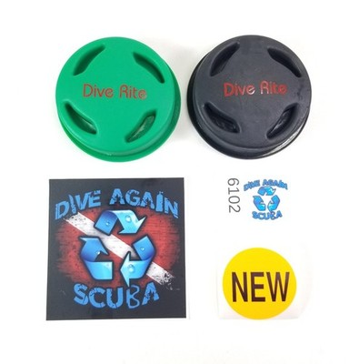 Dive Rite RG3 Membran Entlüftung Vorderer Abdeckknopf Zweite Stufe Taucherregler