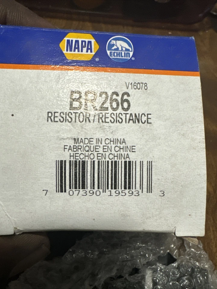 Napa Echlin BR266 Blower Motor Resistor for Chrysler Dodge NEW Foto 4 de 4
