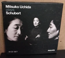 Mitsuko Uchida plays Schubert (CD, 8-Disc Set, Philips) w/ Booklet