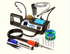 WEP 927-IV Soldering Station Kit High-Power 110W with 3 Preset Channels