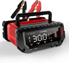 30 Amp Lithium Battery Charger, 6V/12V/24V Lifepo4, Lead-Acid AGM/Gel/SLA 