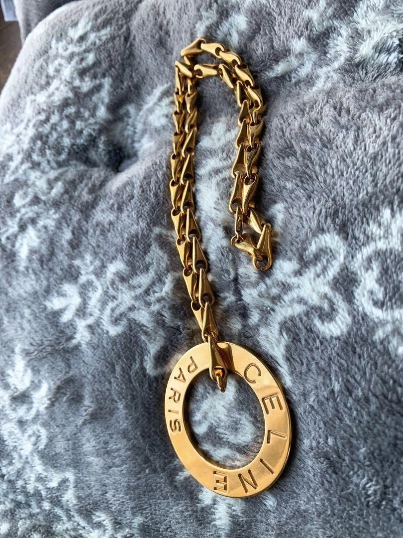 Collana CELINE Catena Oro 32Cm