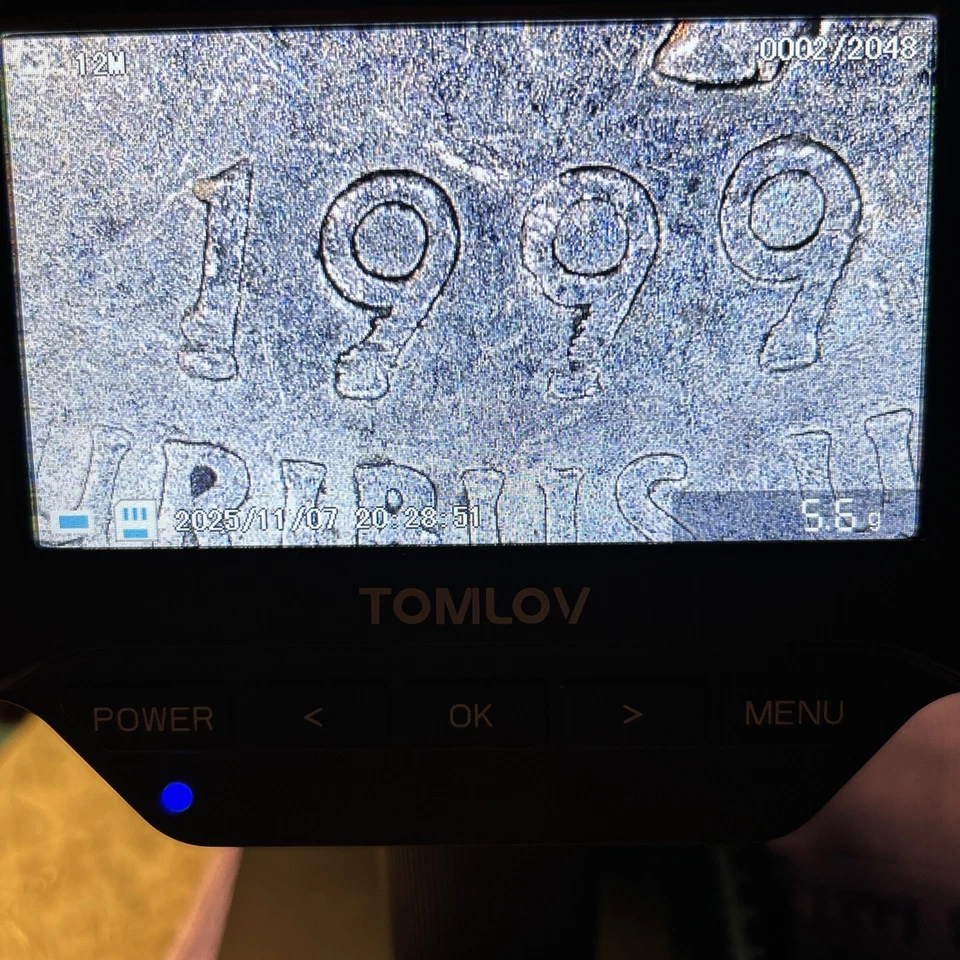 1999 P Delaware State Quarter ERROR REVERSE Year and Letter Errors - Image 3 of 4