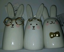 Target Bullseye Playground Easter 2026 Set Of 3 White Ceramic Bunnies