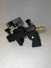 1 MANFROTTO TUV SUPER CLAMP Art .035  / Max Load of 15 Kg C Black Extras