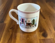 Villeroy & Boch Naif Christmas Mug Depuis 1748 Luxembourg 8 oz Qty 1