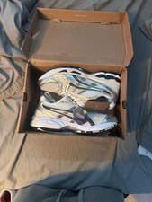 ASICS Gel Kayano 14 Men's Running Shoes White/Silver Size UK 9 