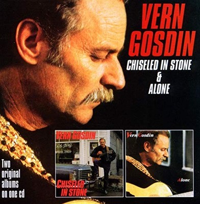 Vern Gosdin - Chiseled In Stone  Alone - CD - K4z