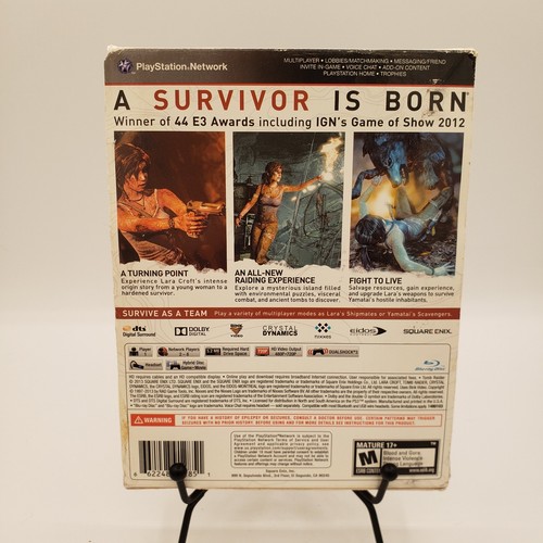 Tomb Raider PS3 Spiel + The Beginning Comic Book Box Set KOMPLETT! - Bild 2 von 10