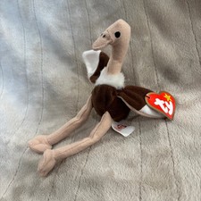 Ty Beanie Babies Stretch the Ostrich Plush Toy