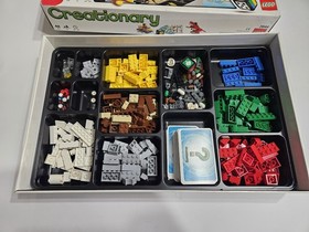 LEGO 3844 Creationary Game COMPLETE 2010 Building Challenges Cards No Manual