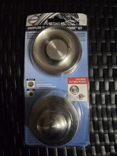 Danco universal tub drain trim kit in a brushed nickel finish