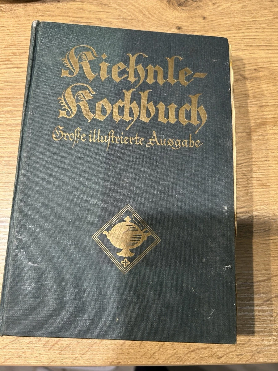 Das Große Kiehnle-Kochbuch – Livre De Cuisine Allemand – Hermine Kiehnle – État Correct