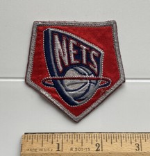 Brooklyn New Jersey Nets NBA Basketball Team Logo Souvenir Patch Badge