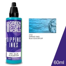 Green Stuff World Dipping Ink 60 ml - BLUE GLACIER DIP New