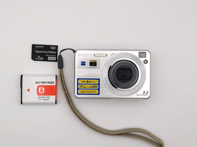 【動作確認済み】SONY CYBER-SHOT DSC-W120 バッテリーなし Amazon.com : Sony Cybershot DSCW120 7.2MP Digital Camera