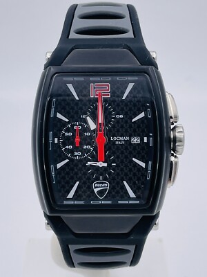 Locman Ducati Limited Edition Watch 550KKA660 Titanium PVD Discounted New