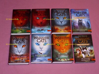 Warrior Cats 1.Staffel & 2x Spec.Advent. Die Welt der Clans_ Mehr Bücher im SHOP