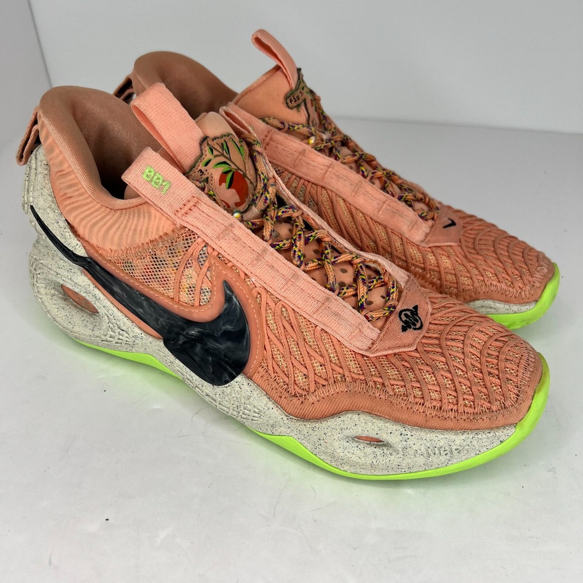 シュタイフ　peace replica Nike Mens DA6725-800 Peach Cosmic Unity Pomegranate Size 7