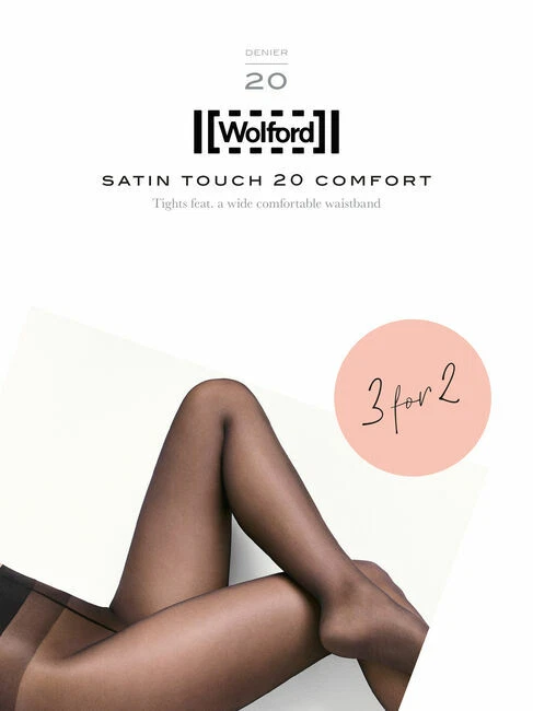Wolford Tights Satin Touch 20 Comfort 20 DEN Strumpfhose 3er Pack Multipack - Bild 2 von 3