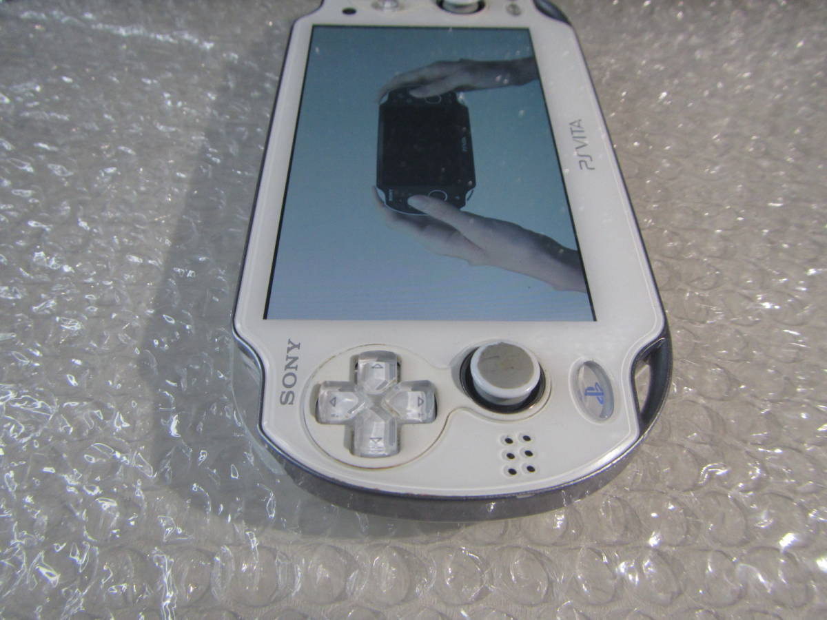 Cph 1941 PlayStation Vita Crystal White PCH-1000 - Console Portatile Usata In Ottime Condizioni, Modello Giapponese Playstation Vita Bianca - Foto 12