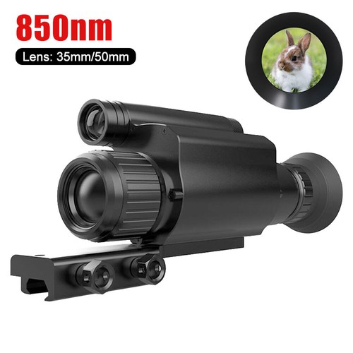 4X Zoom Monocular 1080P 850nm HD Infrared Night Vision Scope Digital ...