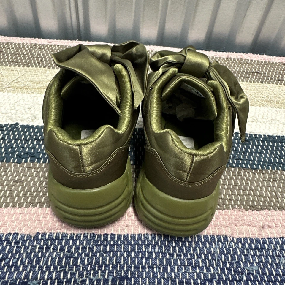 Zapatillas Puma x Rihanna Fenty Bow Olive Branch Satén 365054 04 Para Mujer TALLA 6 RARAS Foto 4 de 4