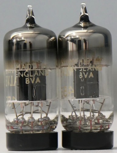 CV455 ECC81 Ediswan Made in England Amplitrex Tested 1MP 2PC - Picture 5 of 8