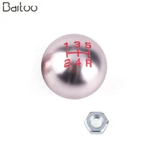 For Aluminum 5 Speed JDM Ball Shape Gear Shift Knob M10x1.5