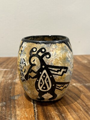 Mana Pottery USA Art Mug - Handrepaired Vintage Studio Pottery Cup