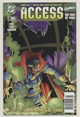 DC/Marvel All Access #3 Late Jan 1997 Batman Dr. Strange VG/FN 5.0 Reader B&B