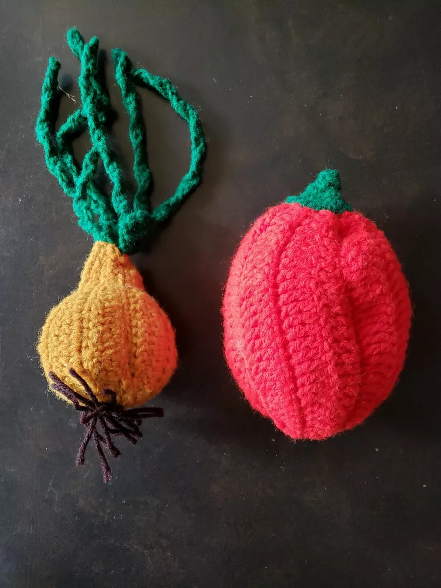 Handmade Emotional Support Pickled Cucumber ,Crochet Emotional-Support