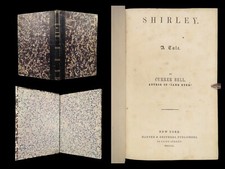 Shirley | Charlotte Brontë (Currer Bell) – 1850, First Edition, First Issue (US)