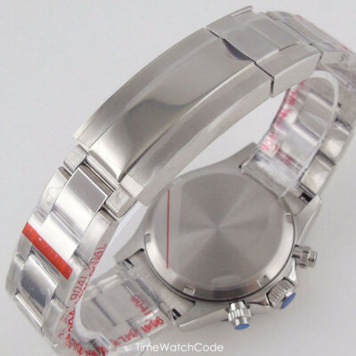 39mm VK63 Watch Case for DAYTONA Men Watch VK64 Movement Sapphire