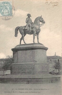 LA ROCHE-sur-YON - Statue of Napoleon 1st (Vendée)