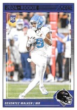 2024 Score Football Rookie - Devontez Walker #352 (RC) - Ravens