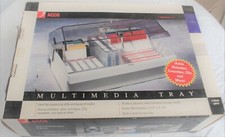 Vintage 5.25 inch 150 floppy diskettes or CD or DVD storage case. Box only tray