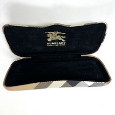 Burberry Eyeglasses Glass Nova Check Plaid Clamshell Sunglasses Hard Case Only