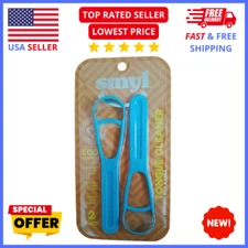 Tongue Scrapers 2-Pack – Stainless Steel Oral Hygiene Fresh Breath Cleaner