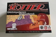 SLOTTER Game 12 Table-Top Coin Flip Slap Roll Pong Drinking Cups SEALED New USA