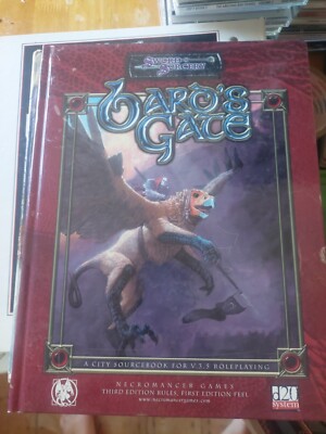 Bards Gate D20 City Sourcebook Dungeons And Dragons 3.5e