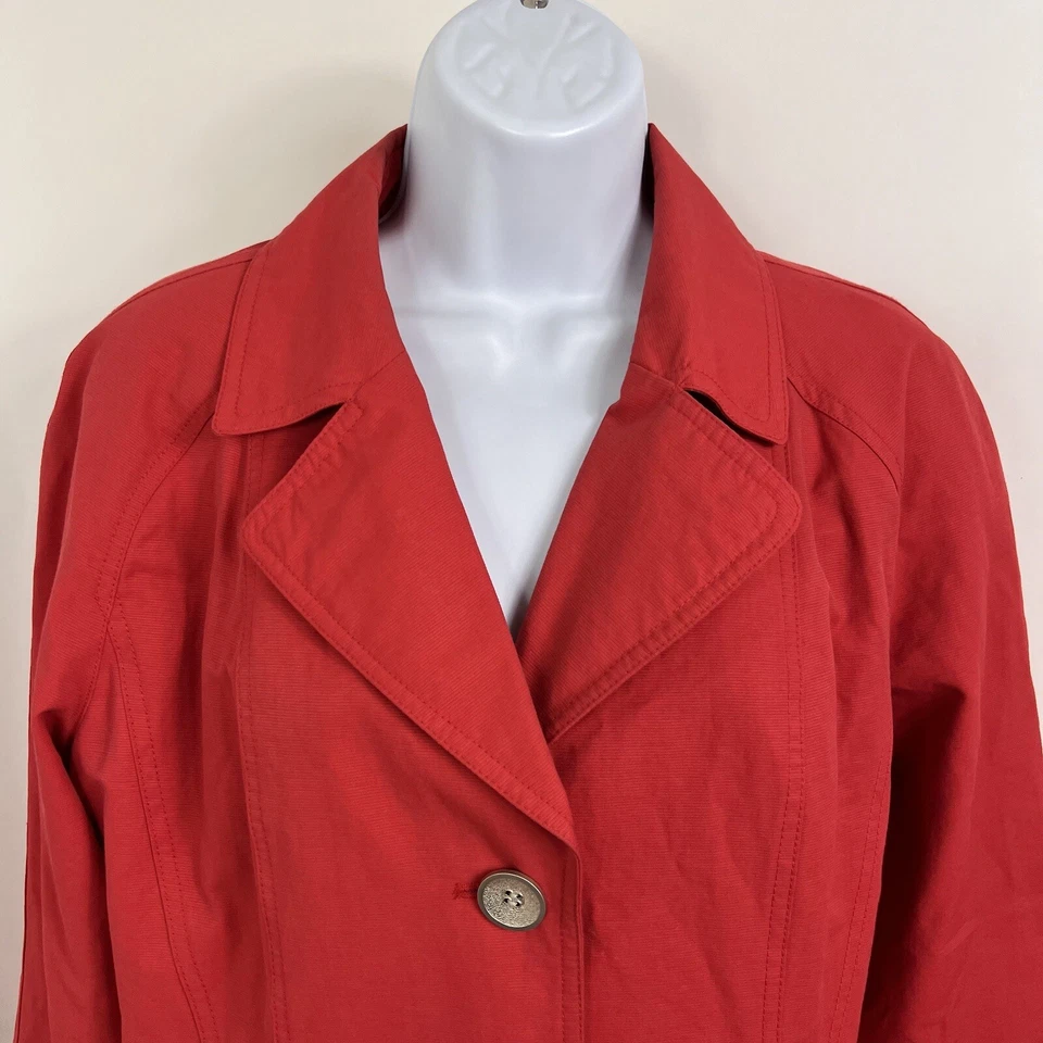 Jaqueta feminina Giacca Gallery manga longa média com botões forrada leve - Imagem 2 de 4