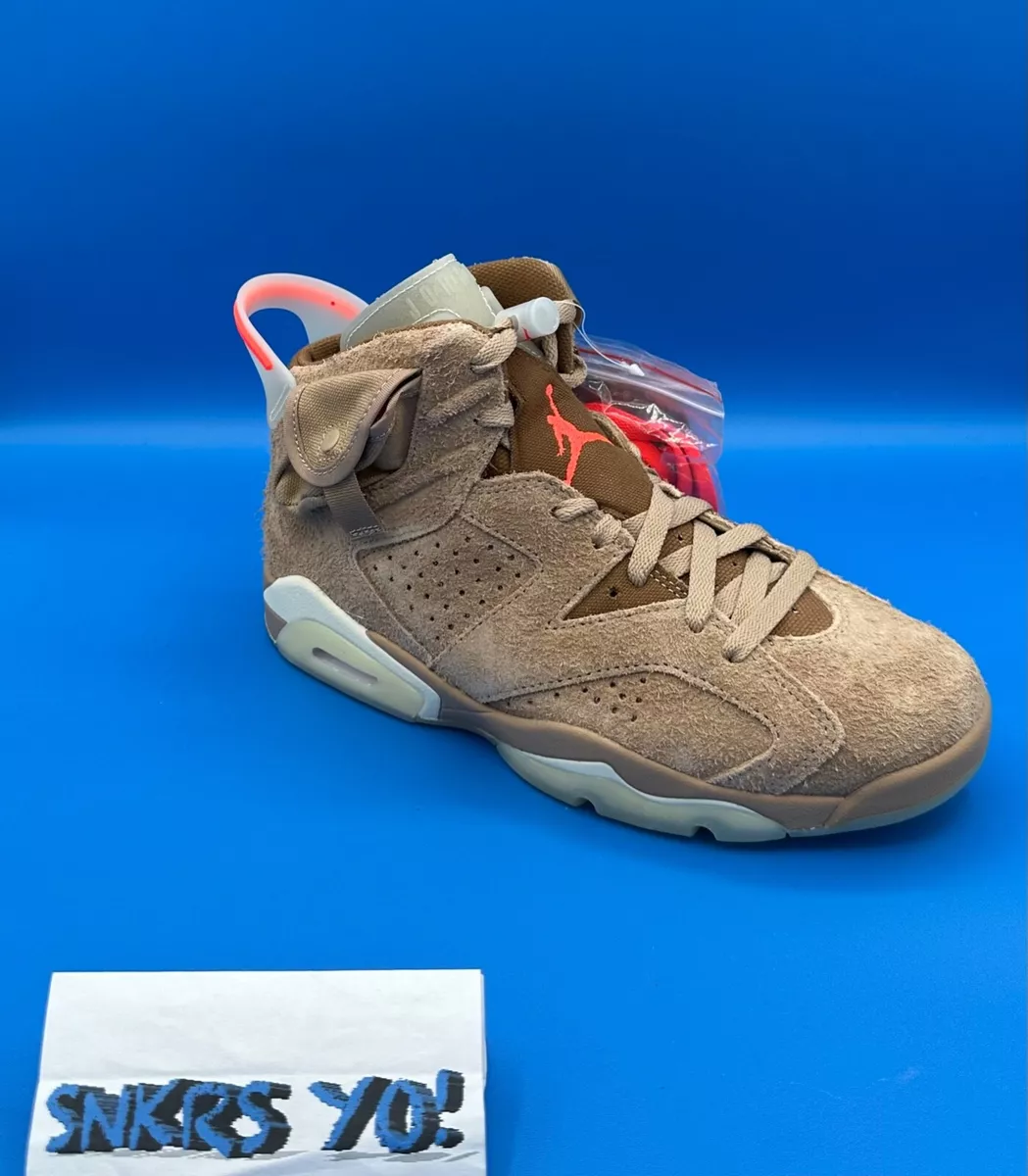 Jordan 6 Travis Scott British Khaki DH0690-200 Photos